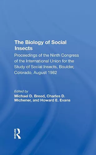 The Biology of Social Insects cover