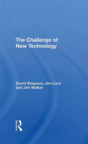 The Challenge Of New Technology cover