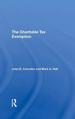 The Charitable Tax Exemption cover