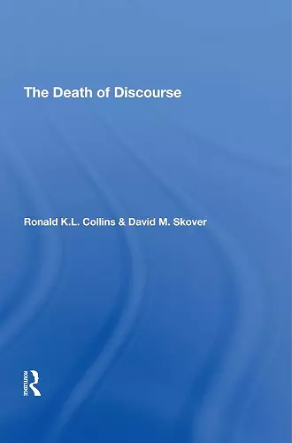 The Death Of Discourse cover