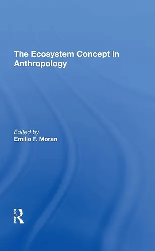 The Ecosystem Concept In Anthropology cover