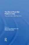 The End Of Post-War Politics In Italy cover