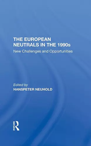 The European Neutrals In The 1990s cover