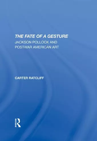 The Fate Of A Gesture cover