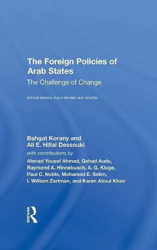 The Foreign Policies Of Arab States cover