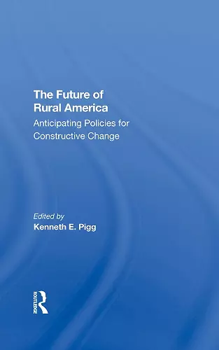 The Future Of Rural America cover