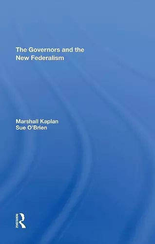 The Governors And The New Federalism cover