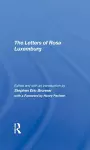 The Letters Of Rosa Luxemburg cover