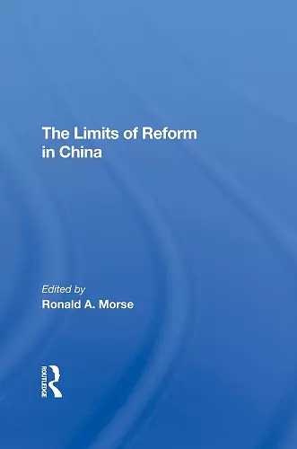 The Limits Of Reform In China cover