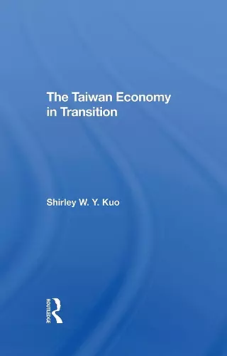 The Taiwan Economy In Transition cover