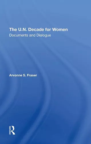 The U.n. Decade For Women cover