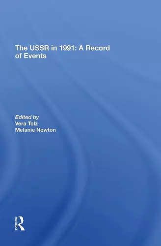 The Ussr In 1991 cover