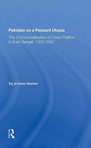 Pakistan As A Peasant Utopia cover