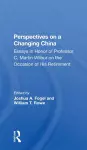 Perspectives On A Changing China cover