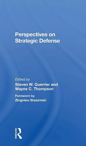 Perspectives On Strategic Defense cover