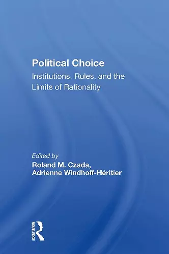 Political Choice cover