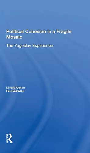 Political Cohesion In A Fragile Mosaic cover