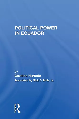 Political Power In Ecuador cover