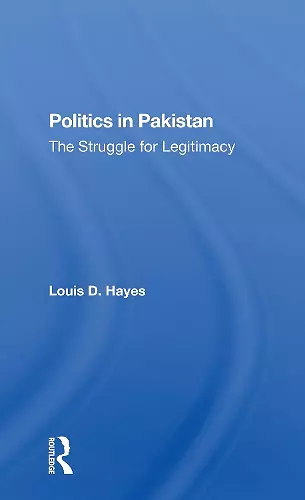 Politics In Pakistan cover