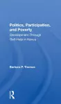 Politics, Participation, And Poverty cover