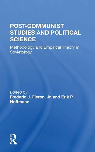 Postcommunist Studies And Political Science cover