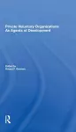 Private Voluntary Organizations As Agents Of Development cover