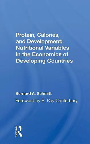 Protein, Calories, And Development cover