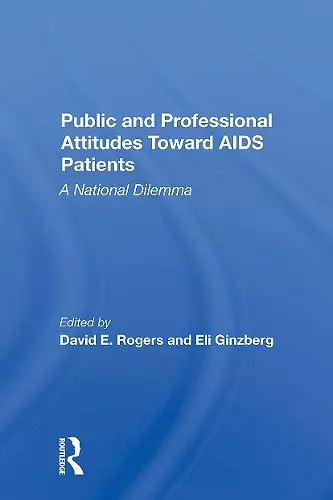 Public And Professional Attitudes Toward Aids Patients cover