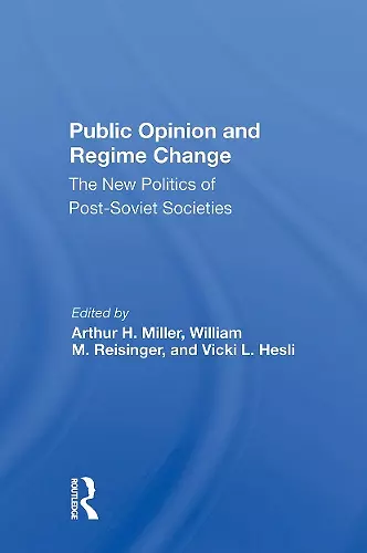 Public Opinion And Regime Change cover