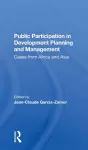 Public Participation In Development Planning And Management cover