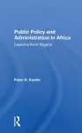 Public Policy And Administration In Africa cover