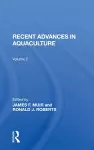 Recent Advances In Aquaculture cover