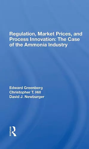 Regulation, Market Prices, And Process Innovation cover