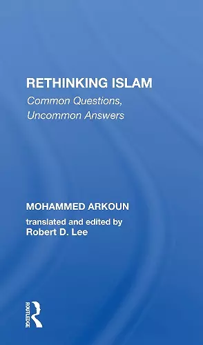 Rethinking Islam cover