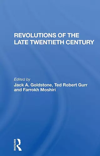 Revolutions Of The Late Twentieth Century cover