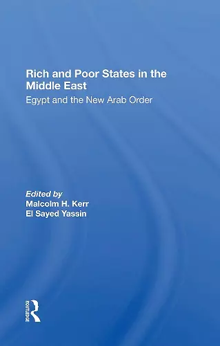 Rich And Poor States In The Middle East cover
