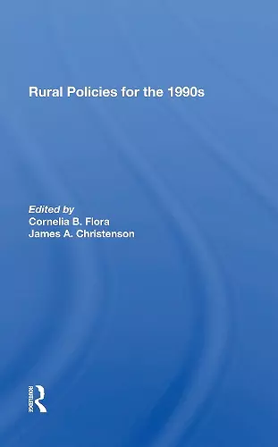 Rural Policies For The 1990s cover