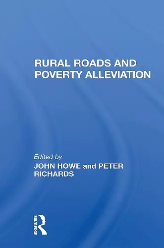 Rural Roads And Poverty Alleviation cover