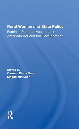 Rural Women And State Policy cover