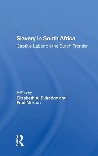 Slavery In South Africa cover