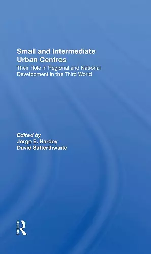 Small And Intermediate Urban Centres cover