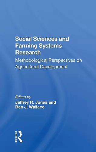 Social Sciences And Farming Systems Research cover