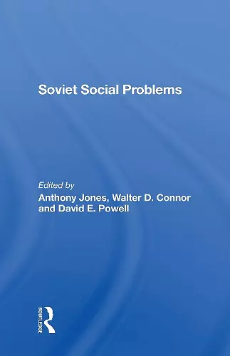 Soviet Social Problems cover