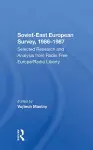 Sovieteast European Survey, 19861987 cover