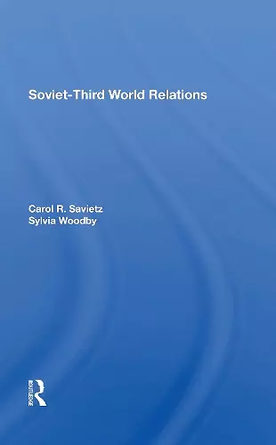 Sovietthird World Relations cover