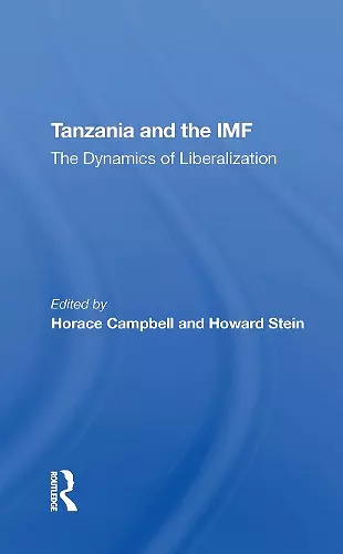 Tanzania And The Imf cover