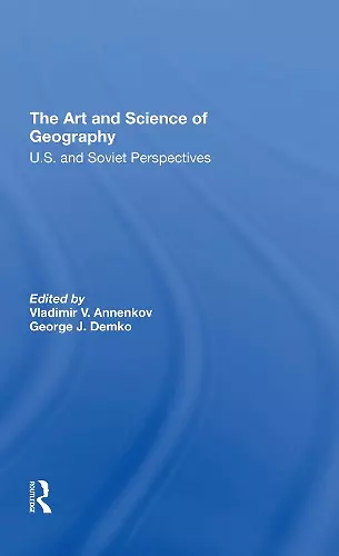 The Art And Science Of Geography cover