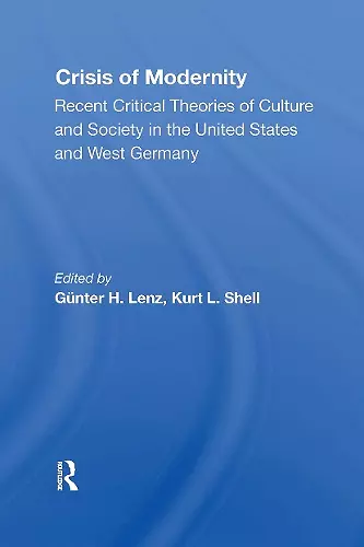 The Crisis Of Modernity cover
