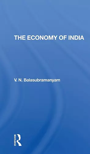 The Economy Of India cover