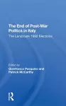 The End Of Post-War Politics In Italy cover